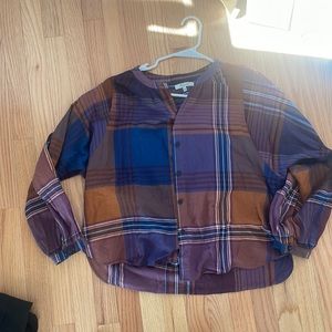 Madewell button down top medium